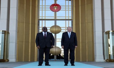 Kongo Cumhurbaşkanı Tshilombo Cumhurbaşkanlığı Külliyesinde
