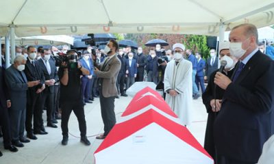Cumhurbaşkanı Erdoğan, AK Parti İstanbul Milletvekili İsmet Uçma’nın cenaze törenine katıldı