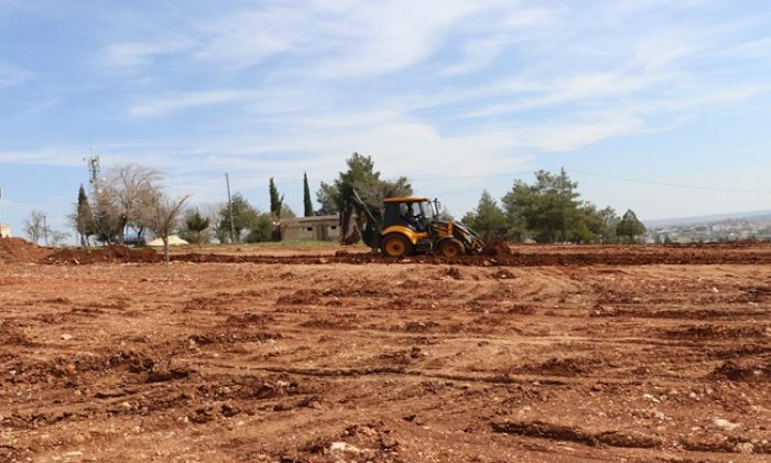 BÜYÜKŞEHİR’DEN YUKARI GÖKLÜ MAHALLESİNDE KENT PARK ÇALIŞMASI