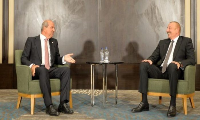 Cumhurbaşkanı Ersin Tatar, Konya’da Azerbaycan Cumhurbaşkanı İlham Aliyev ile görüştü