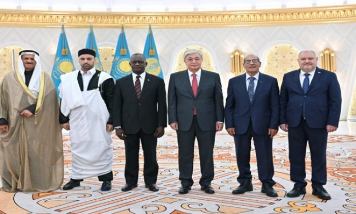 President Kassym-Jomart Tokayev receives credentials from foreign ambassadors