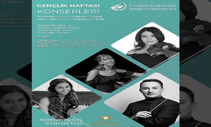 KKTC CSO’dan Gençlik Haftası Konserleri