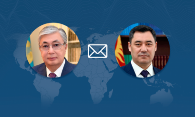 Касым-Жомарт Токаев направил поздравительную телеграмму по случаю Дня независимости Кыргызстана