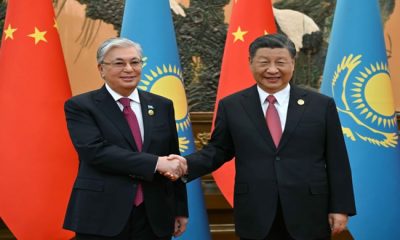 Президент Казахстана Касым-Жомарт Токаев и Председатель КНР Си Цзиньпин провели переговоры