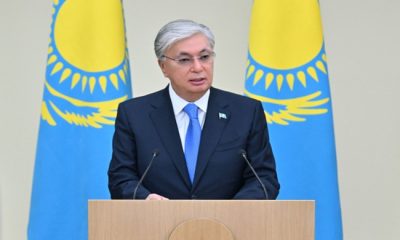 Мемлекет басшысы Ресей газын Қазақстан аумағы арқылы Өзбекстанға тасымалдау жобасын іске қосу рәсіміне қатысты
