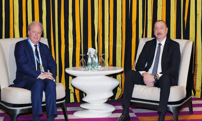 İlham Aliyev Dünya Bankası Genel Müdürü ile görüştü