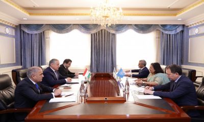 Meeting of the Minister with the Regional representative of the UNODC in Central Asia