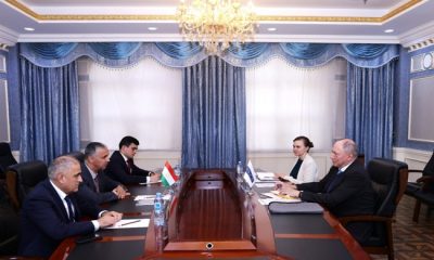 Meeting of the First Deputy Minister with the newly appointed Head of the OSCE Programme Office in Dushanbe