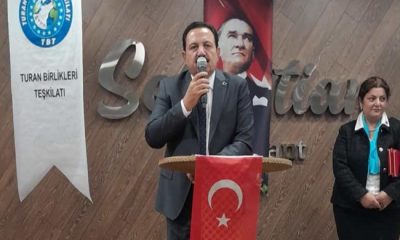 TURAN BİRLİKLERİ TEŞKİLATI ONURSAL BAŞKANI AHMET KIRAN SAMSUN İL TEŞKİLATI AÇILIŞINA KATILDI